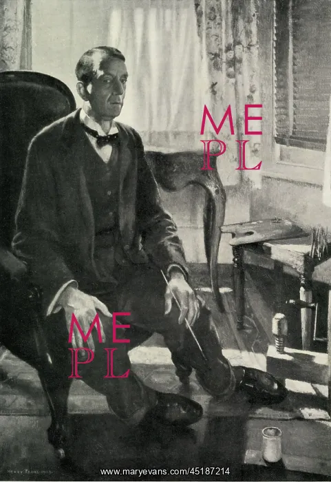 : Henry Tonks self-portrait : Henry Tonks self-portrait