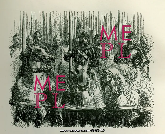  : Henry V - army on horseback