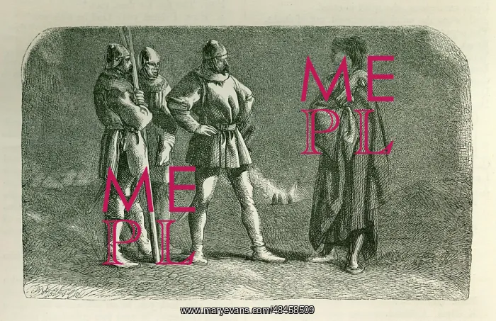  : Henry V - in disguise, he chats with soldiers