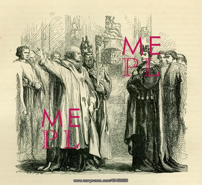 : Henry V - with Archbishop of Canterbury and Bishop of Ely : Henry V - with Archbishop of Canterbury and Bishop of Ely