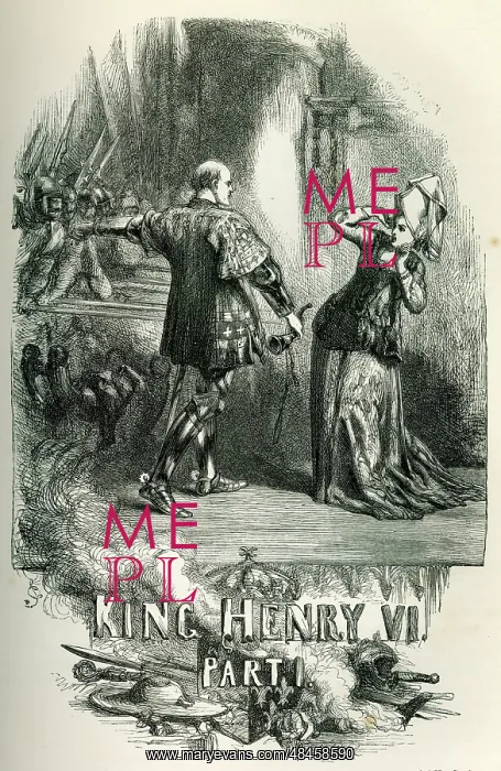 : Henry VI Part I - title page : Henry VI Part I - title page