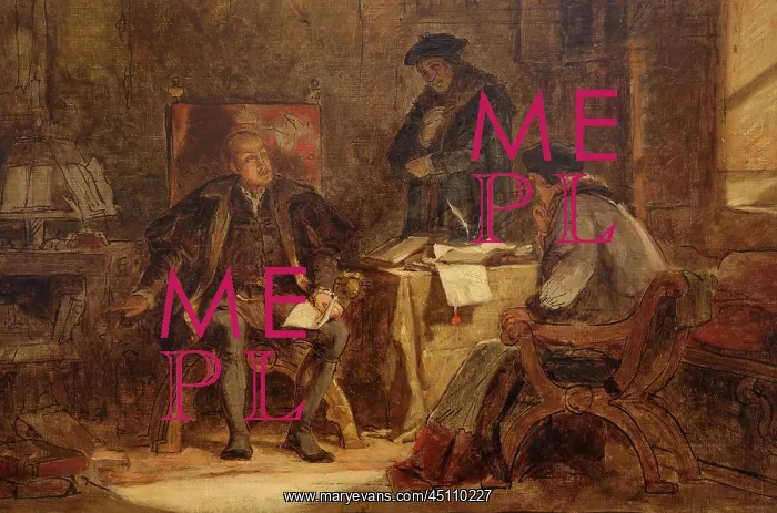 : Henry VIII painting, Musee de l'Oise, Beauvais, France : Henry VIII painting, Musee de l'Oise, Beauvais, France