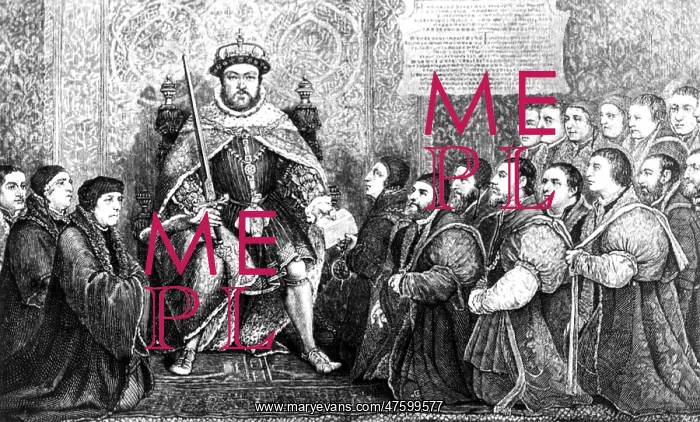 : Henry VIII Presenting Charter to Barber Surgeons : Henry VIII Presenting Charter to Barber Surgeons