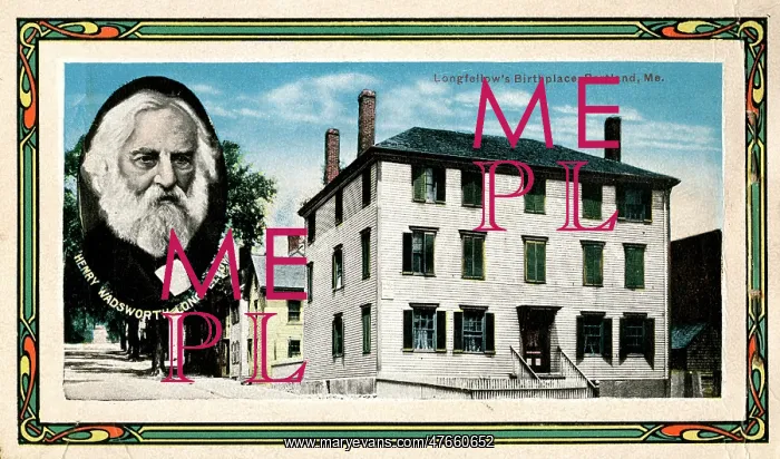 : Henry Wadsworth Longfellow birthplace, Portland, Maine, USA : Henry Wadsworth Longfellow birthplace, Portland, Maine, USA
