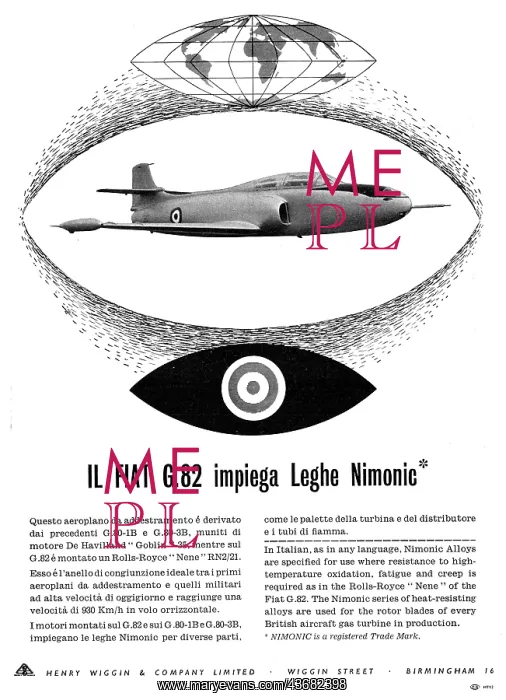 : Henry Wiggin Nimonic Alloys : Henry Wiggin Nimonic Alloys