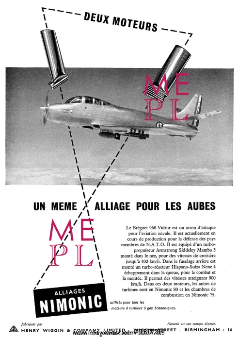 : Henry Wiggin Nimonic Alloys : Henry Wiggin Nimonic Alloys