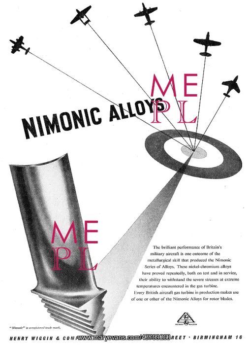 : Henry Wiggin Nimonic Alloys : Henry Wiggin Nimonic Alloys