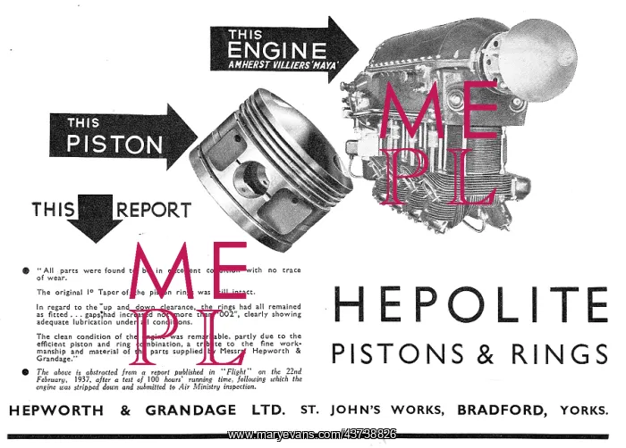 : Hepolite Pistons, Piston Rings & : Hepolite Pistons, Piston Rings &