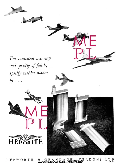 : Hepolite Turbine Blades : Hepolite Turbine Blades