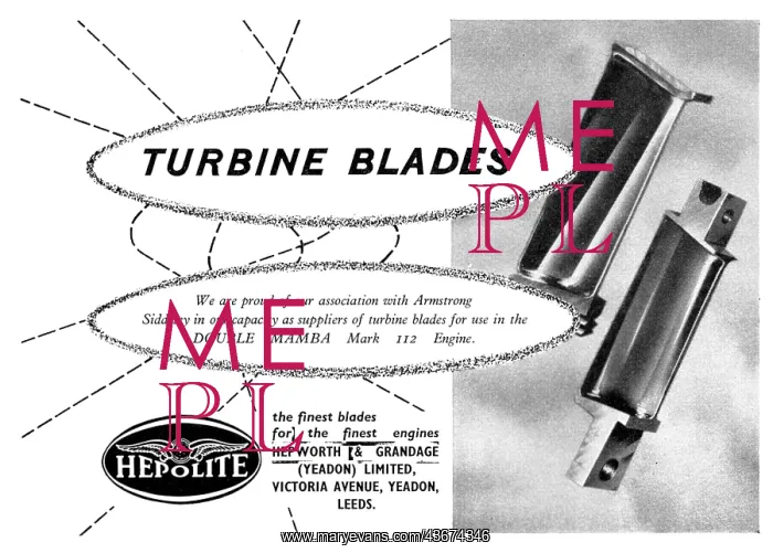 : Hepolite Turbine Blades : Hepolite Turbine Blades