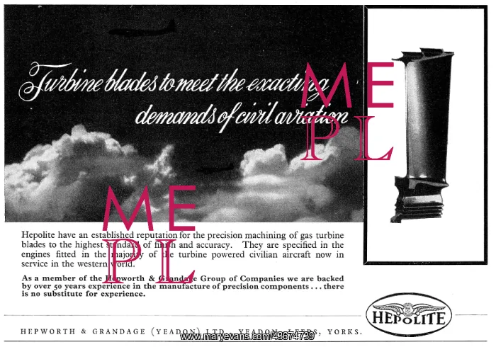 : Hepolite Turbine Blades : Hepolite Turbine Blades
