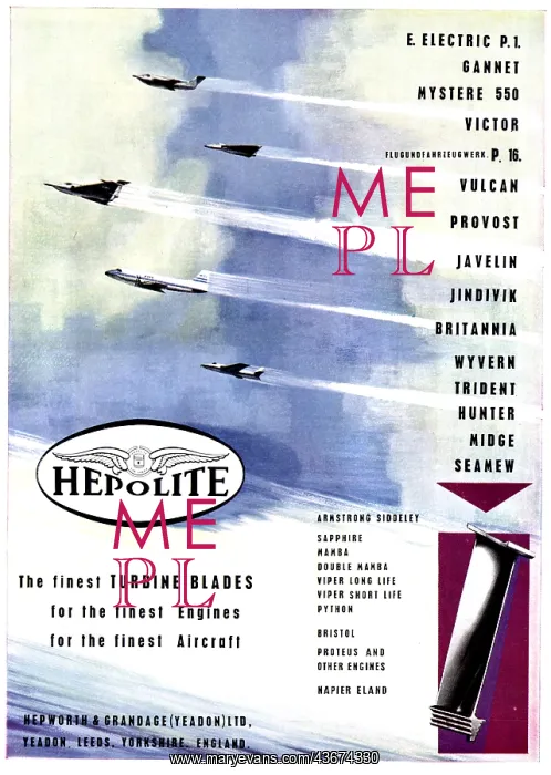 : Hepolite Turbine Blades For Jet Engines : Hepolite Turbine Blades For Jet Engines