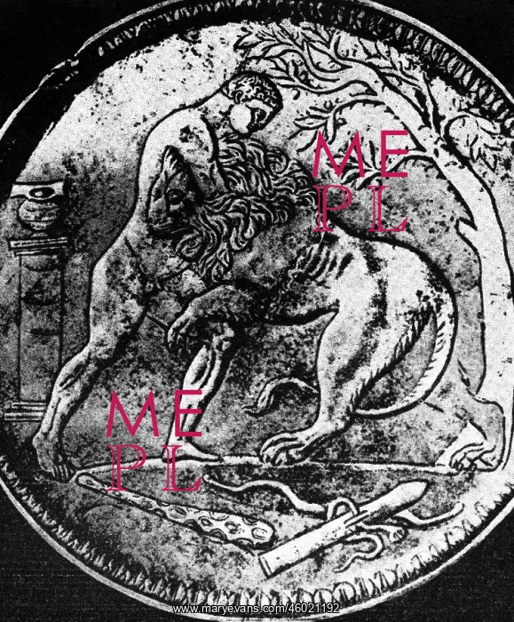 : Heracles, Greek deity and divine hero, full length : Heracles, Greek deity and divine hero, full length