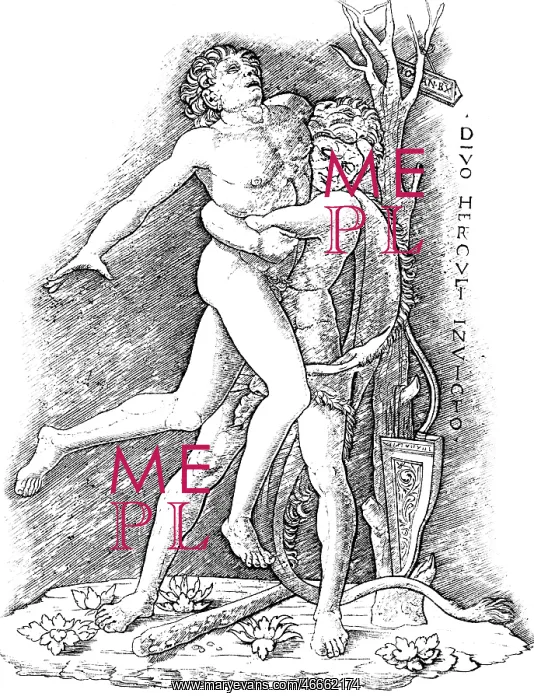 : Heracles, Greek deity and divine hero, full length : Heracles, Greek deity and divine hero, full length