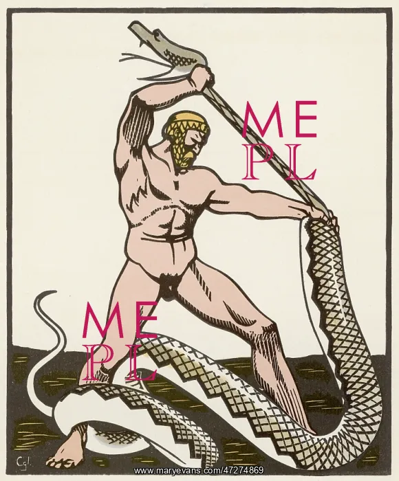 : Herakles and the Hydra : Herakles and the Hydra
