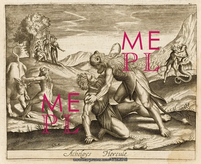 : Herakles Versus Achelous : Herakles Versus Achelous