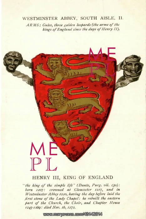 : Heraldic Arms, Westminster Abbey, London : Heraldic Arms, Westminster Abbey, London