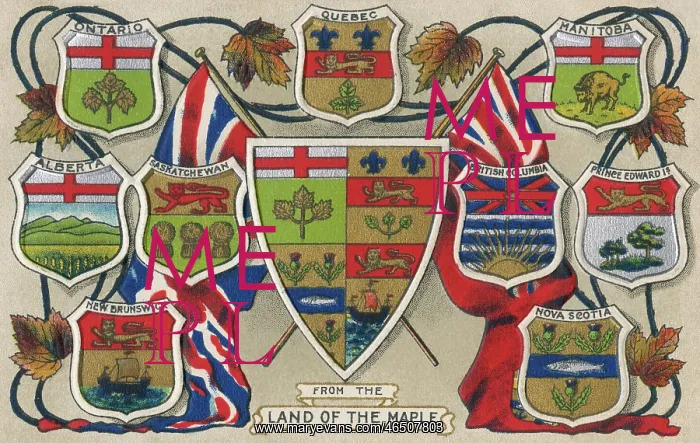  : Heraldic Shields of the Provinces of Canada