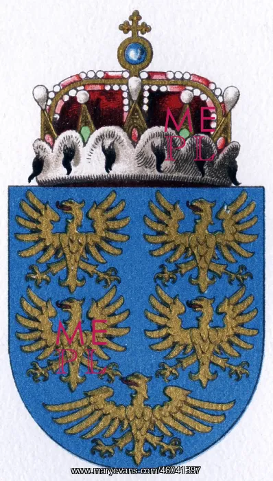 : heraldry, coat of arms, Austria-Hungary, Lower : heraldry, coat of arms, Austria-Hungary, Lower