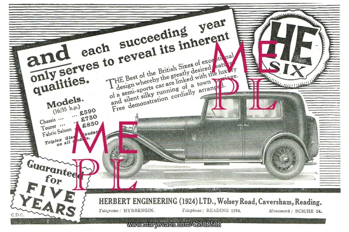  : Herbert Engineering HE6