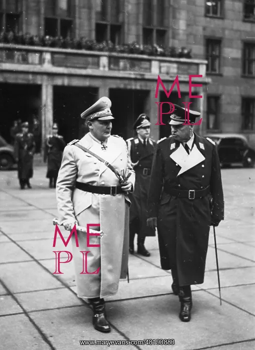 : Herbert Goering and Hugo Sperrle, 1941 : Herbert Goering and Hugo Sperrle, 1941