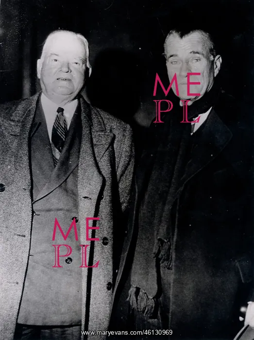  : Herbert Hoover and Jefferson Caffery in Paris