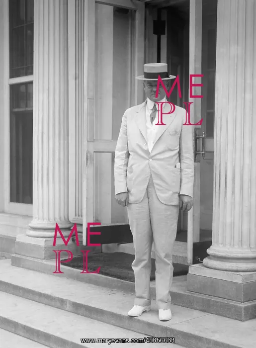 : Herbert Hoover at the White House, ca. 1917-20 : Herbert Hoover at the White House, ca. 1917-20