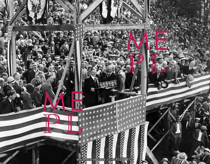 : Herbert Hoover's only 1928 campaign stop ? : Herbert Hoover's only 1928 campaign stop ?