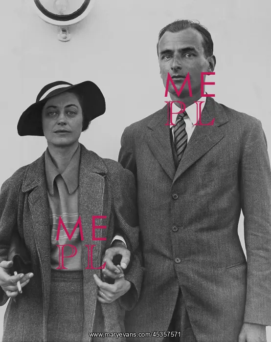 : Herbert S. Agar arriving in New York on the S.S : Herbert S. Agar arriving in New York on the S.S