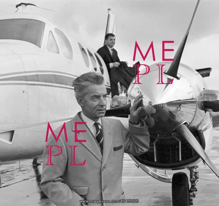 : Herbert von Karajan - arrival to Prague : Herbert von Karajan - arrival to Prague