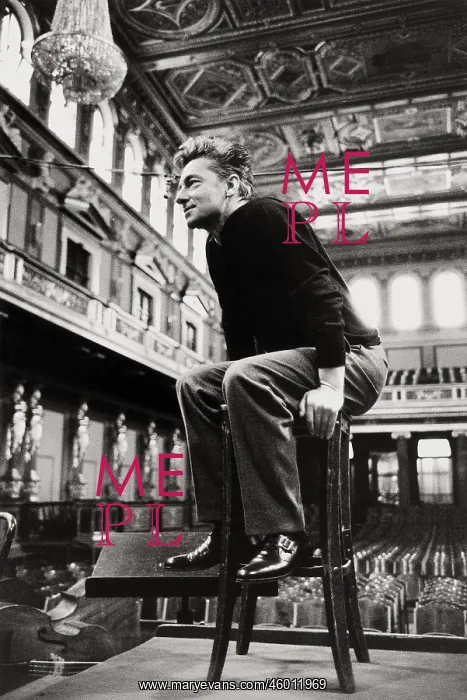 : Herbert von Karajan at a Rehearsal : Herbert von Karajan at a Rehearsal