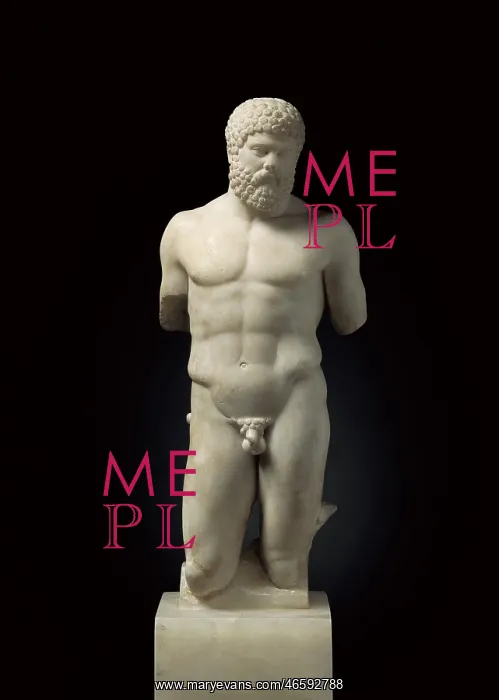 : Hercules. 5th c. BC. Roman copy. Greek art. Sculpture : Hercules. 5th c. BC. Roman copy. Greek art. Sculpture