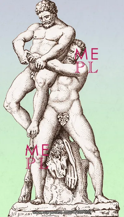: Hercules and Antaeus : Hercules and Antaeus