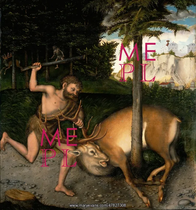 : Hercules Capturing Ceryneian Hind, 3rd Labor : Hercules Capturing Ceryneian Hind, 3rd Labor