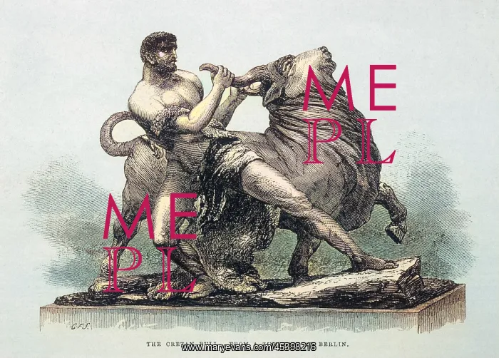 : Hercules and the Cretan Bull : Hercules and the Cretan Bull