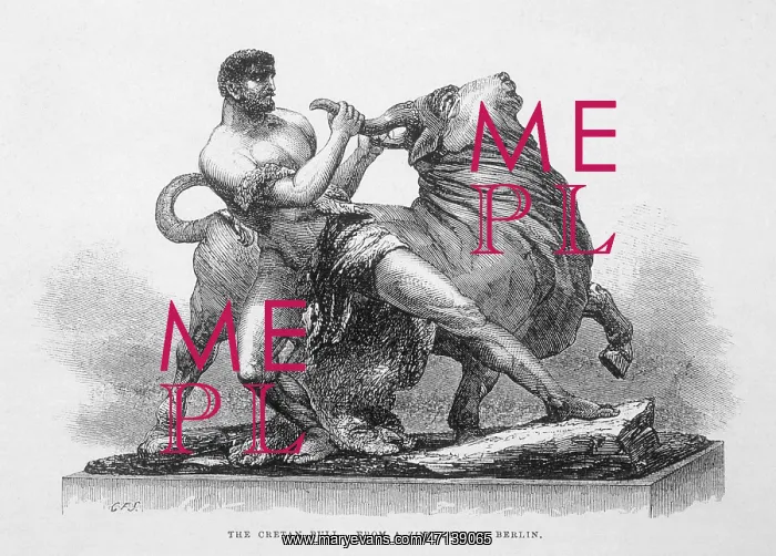 : Hercules and the Cretan Bull : Hercules and the Cretan Bull