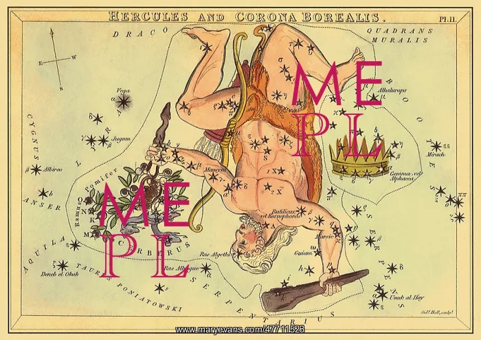 : Hercules with Crown and Snakes : Hercules with Crown and Snakes