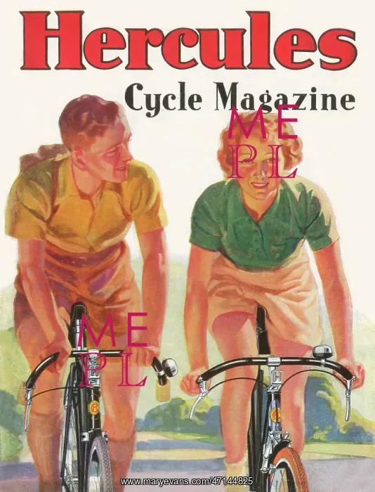 : Hercules Cycle Magazine front cover : Hercules Cycle Magazine front cover
