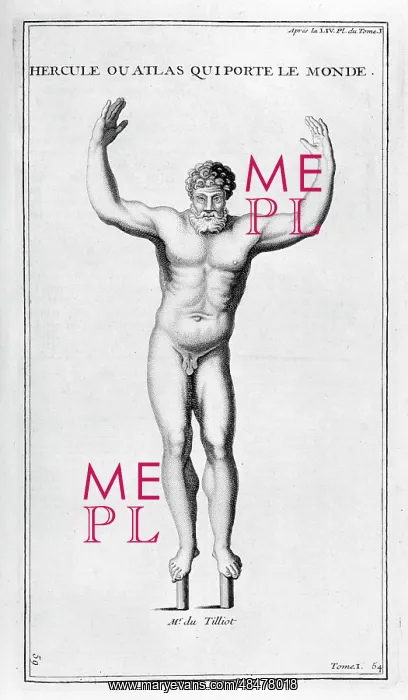 : Hercules as the lifter (supporter) of the World : Hercules as the lifter (supporter) of the World