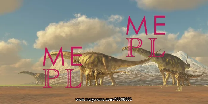 : A herd of Argentinosaurus dinosaurs : A herd of Argentinosaurus dinosaurs
