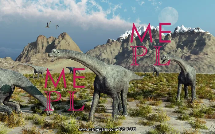 : A herd of Camarasaurus sauropod dinosaurs during Earth's ? : A herd of Camarasaurus sauropod dinosaurs during Earth's ?