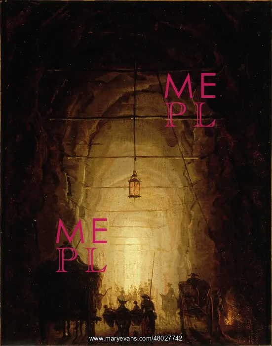 : Herd in a cave of Posillipo : Herd in a cave of Posillipo