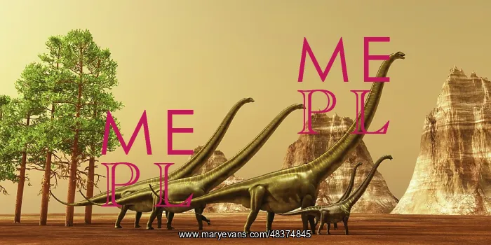 : A herd of Mamenchisaurus dinosaurs migrate to better ? : A herd of Mamenchisaurus dinosaurs migrate to better ?