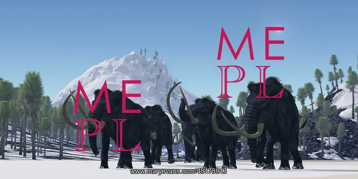 : A herd of Woolly Mammoths migrate to a warmer climate in ? : A herd of Woolly Mammoths migrate to a warmer climate in ?