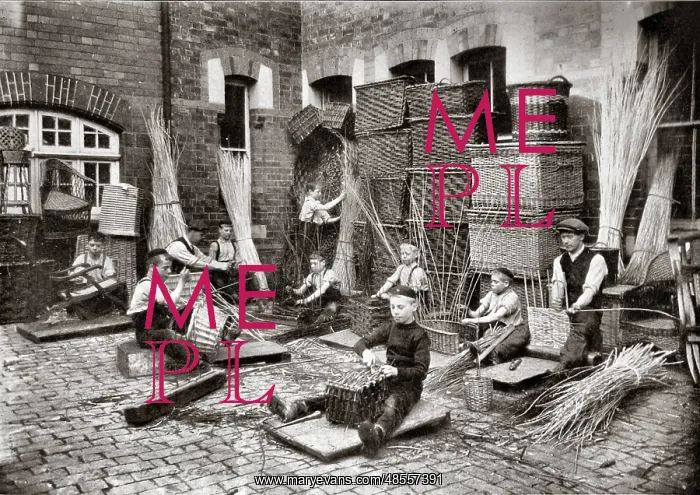  : Hereford Industrial School Basket Making