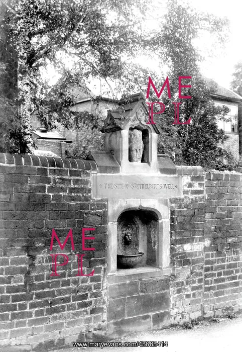  : Hereford, site of St Ethelbert's Well 1910