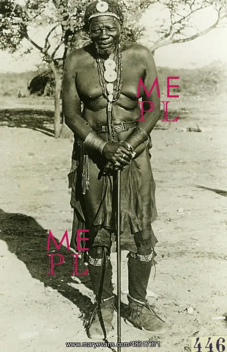 : Herero chief Banjo, 1904 : Herero chief Banjo, 1904