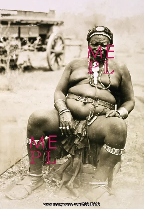 : Herero man, German South West Africa : Herero man, German South West Africa