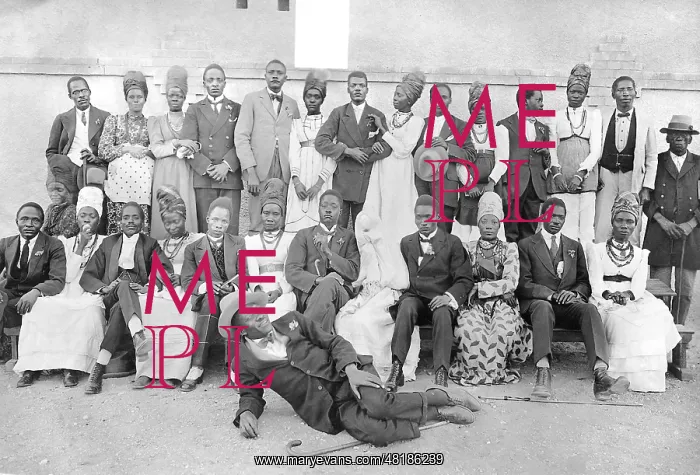 : Herero wedding in Windhoek, 1926 : Herero wedding in Windhoek, 1926