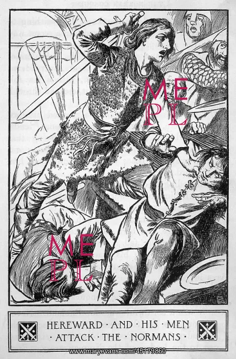 : HEREWARD ATTACKS NORMANS : HEREWARD ATTACKS NORMANS